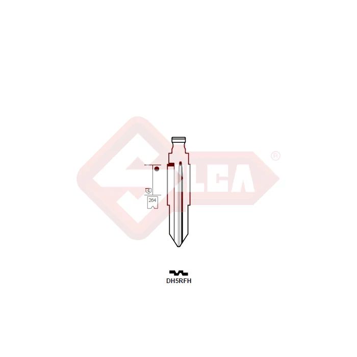 DH5RFH (Silca) penge