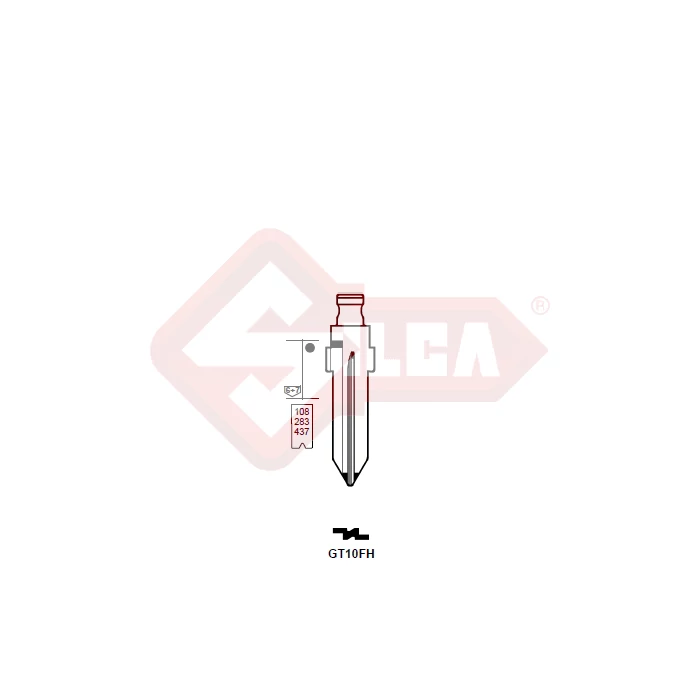 GT10FH (Silca) penge
