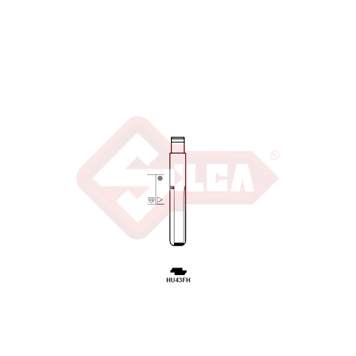 HU43FH (Silca) penge