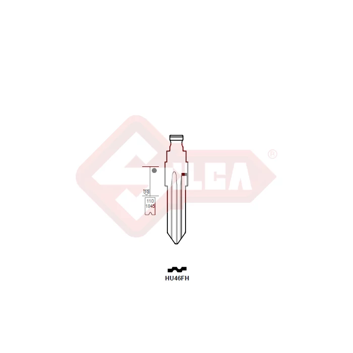 HU46FH (Silca) penge