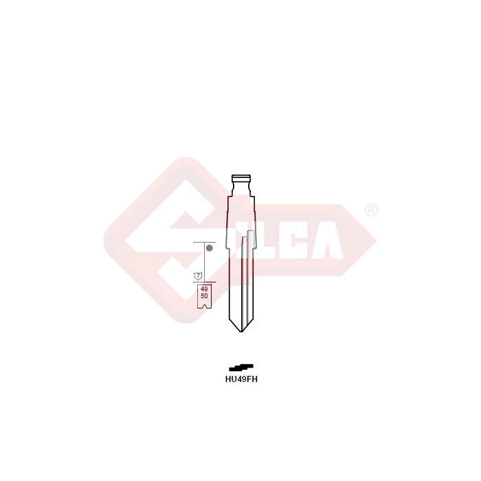 HU49FH (Silca) penge