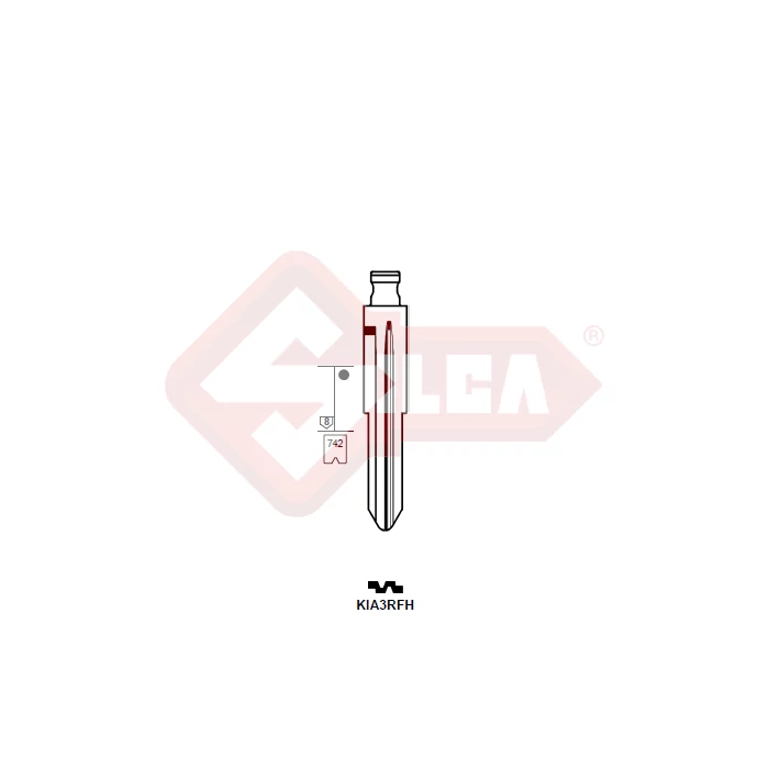 KIA3RFH (Silca) penge