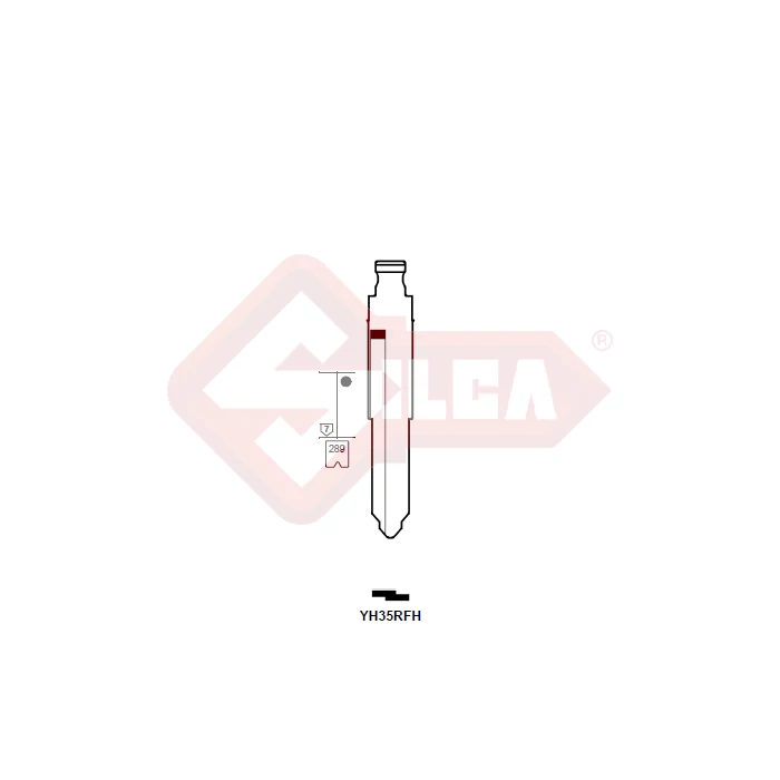 YH35RFH (Silca) penge