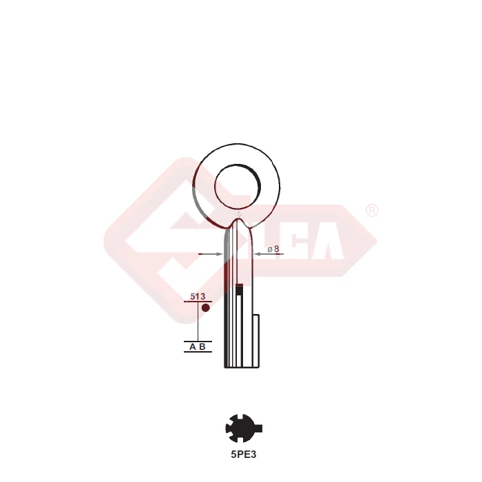 5PE3 (Silca)