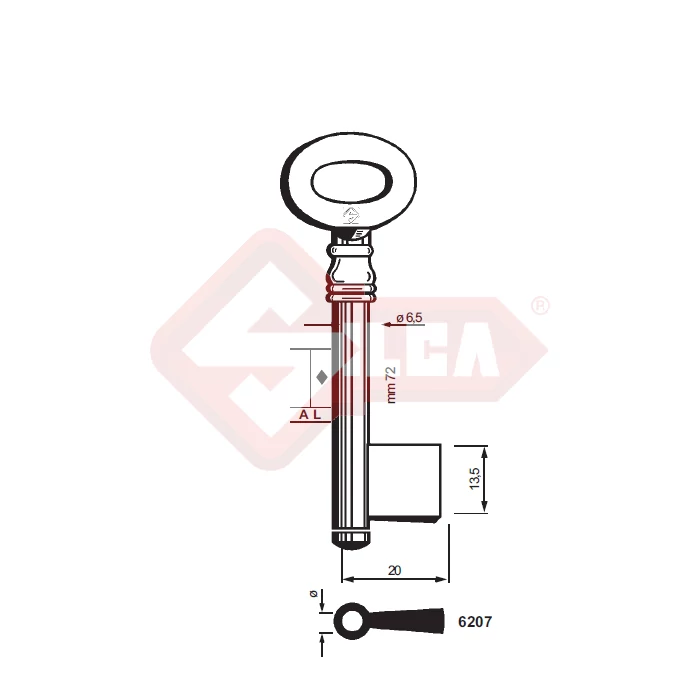 6207 (Silca)