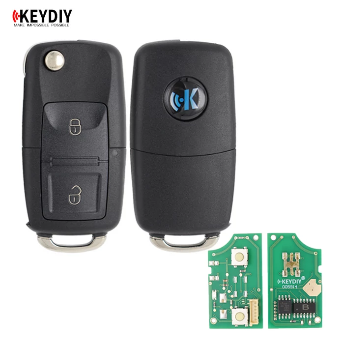 KEYDIY B01-2 távirányító, 2 gombos