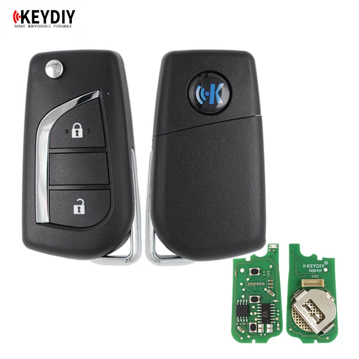 KEYDIY B13-2 távirányító, 2 gombos