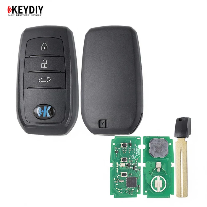 KEYDIY TB01-3 univerzális PROXY KULCS, 3 gombos