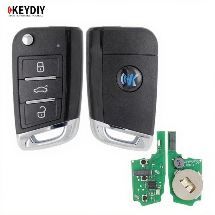 KEYDIY ZB15 BICSKA/PROXY kulcs, 3 gombos