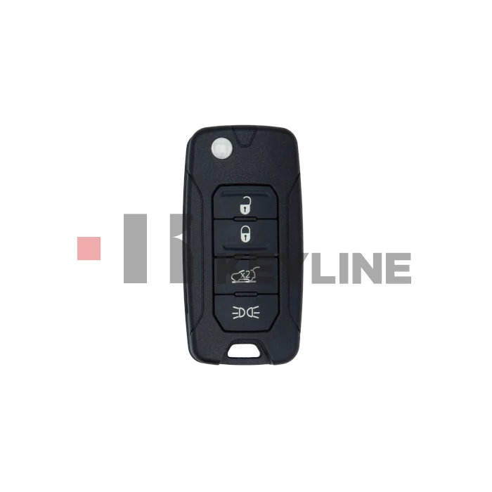 JEEP Compass, Renegade 4 gombos bicskakulcs ID48 FCA008 (Keyline)