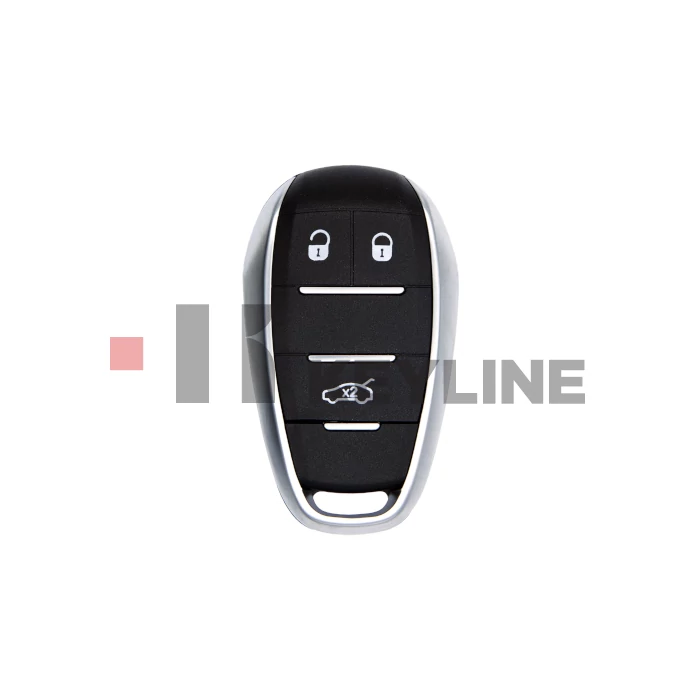 Alfa Romeo Giulia, Stelvio 3 gombos komplett kulcs KEYLESS 4A FCA009 (Keyline)