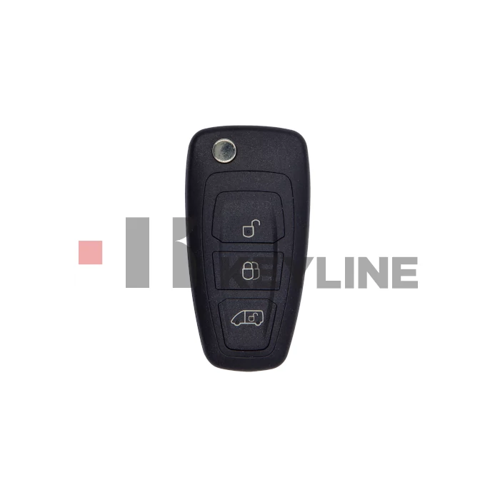 FORD Transit, Turneo 3 gombos komplett bicskakulcs HITAG PCF7945P FRD003 (Keyline)