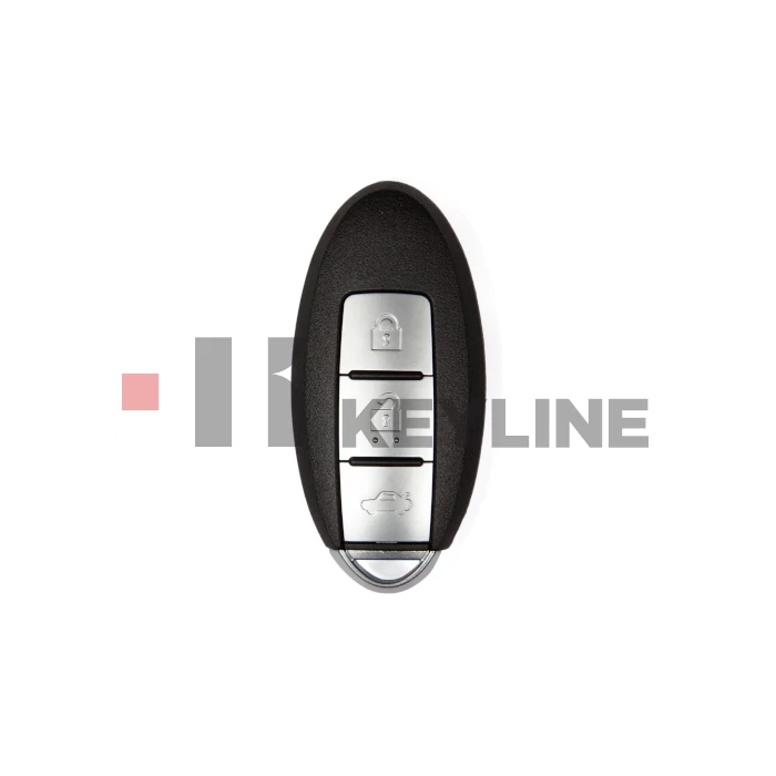 NISSAN X-Trail, Qashqai 3 gombos komplett kulcs KEYLESS 4A NSG002 (Keyline)