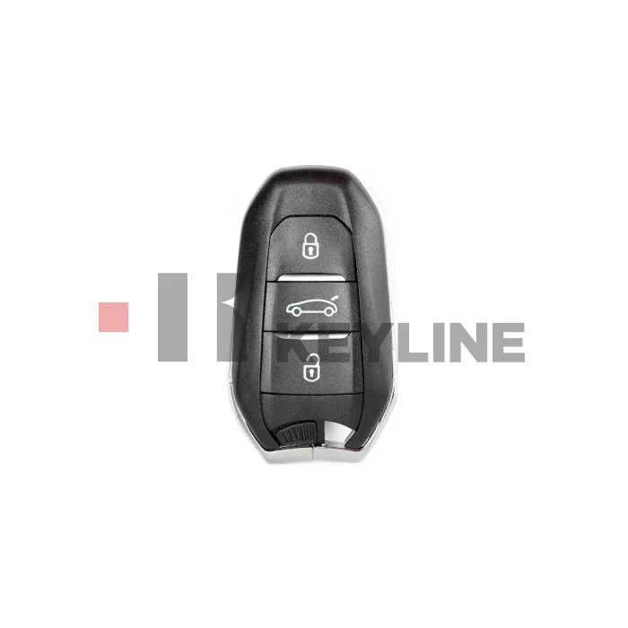 PEUGEOT 3 gombos komplett kulcs KEYLESS 4A PCF7935M PSA004 (Keyline)