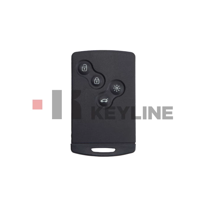 RENAULT 4 gombos Smart Card 433MHZ, ID4A RNG002 (KEYLINE)
