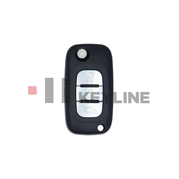 RENAULT 3 gombos komplett bicskakulcs PCF7961M RNG007 (Keyline)