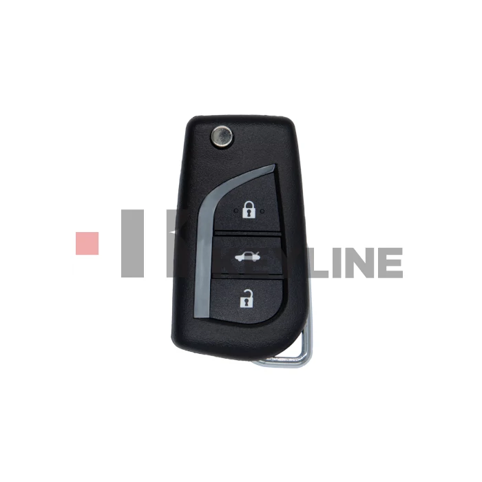 TOYOTA 3 gombos komplett bicskakulcs TMC004 (KEYLINE)