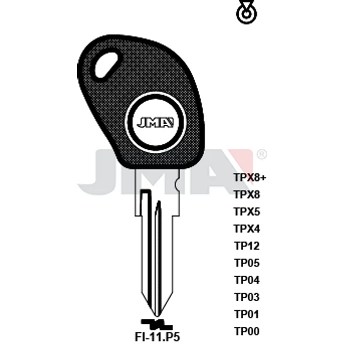 T.GT10BTE  FI-11P5    chip nélkül   JMA