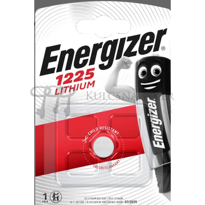 ELEM CR1225 3V LITHIUM ENEGRIZER