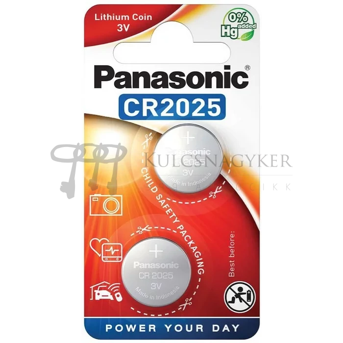 ELEM CR2025 3V LITHIUM PANASONIC