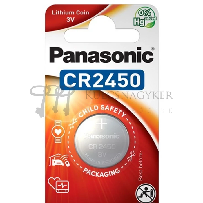 Panasonic gombelem CR2450