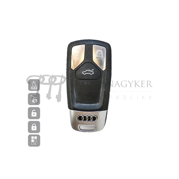 AUDI 3 GOMBOS 433 MHZ AES KEYLESS