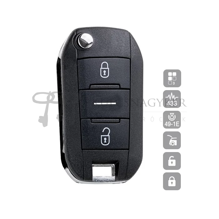 CITROEN BERLINGO,C3,JUMPY,FIAT SCUDO,DOBLO,PEUGEOT EXPERT 3 GOMBOS BICSKA ID49 HU83R30 (SILCA)