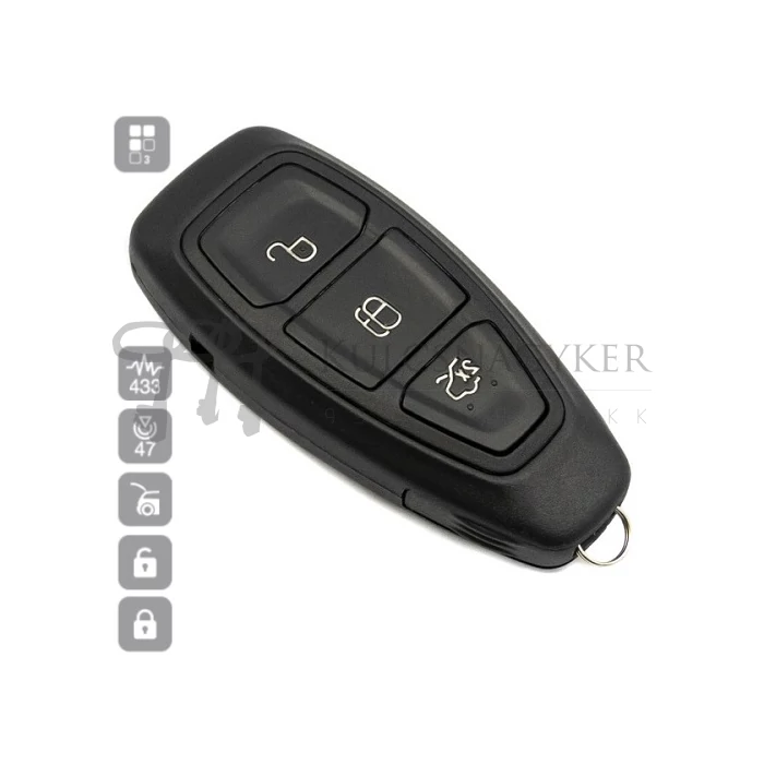 FORD B,C,SMAX,FIESTA,FOCUS,HU198P15 (Silca)
