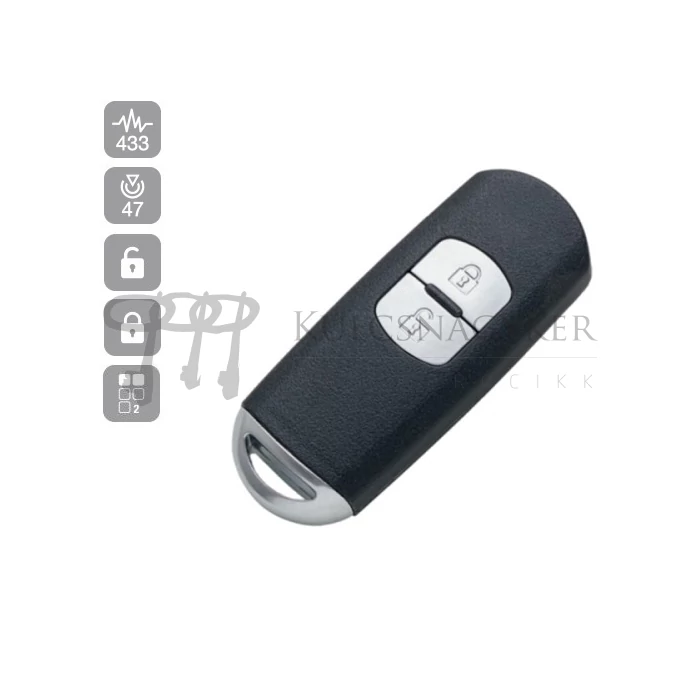 MAZDA 2 GOMBOS 2,3,6, CX-3,CX-5,  ID47 KEYLESS GO MAZ25RP32 (SILCA)
