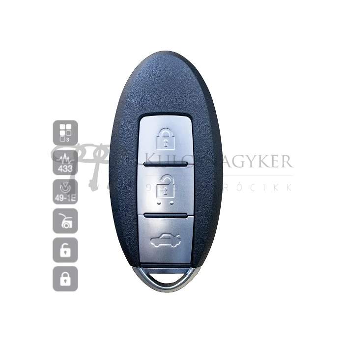 NISSAN 3 gombos 433,49-1E PROXY NSN14P01 (Silca)