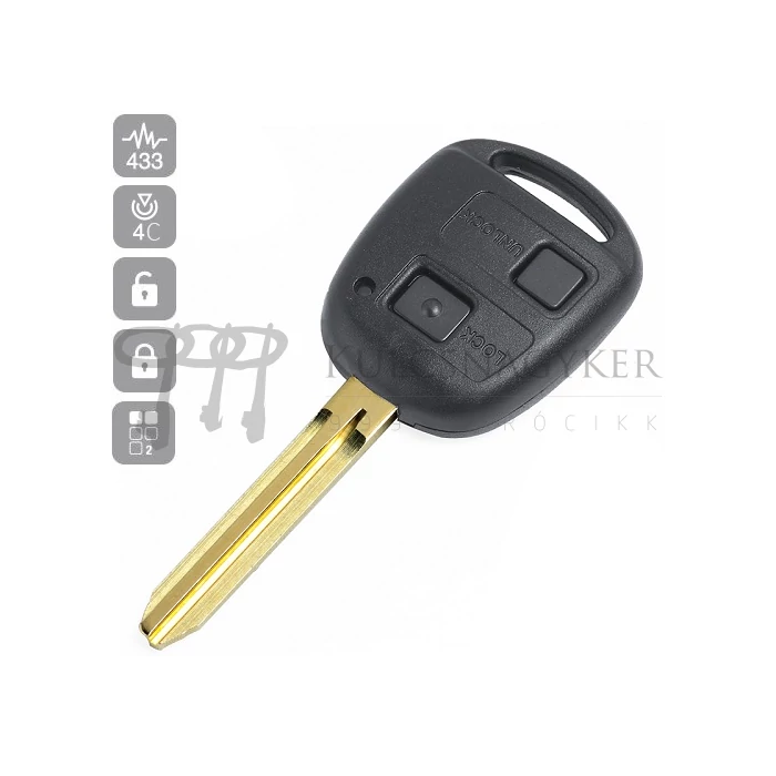 TOYOTA TÁVIR 60081 4C 433Mhz