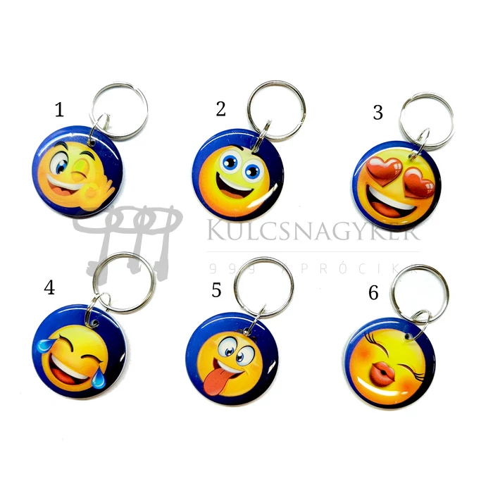 Beléptető korong SMILEY