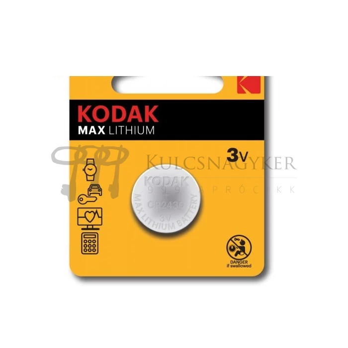 ELEM CR2430 3V LITHIUM KODAK