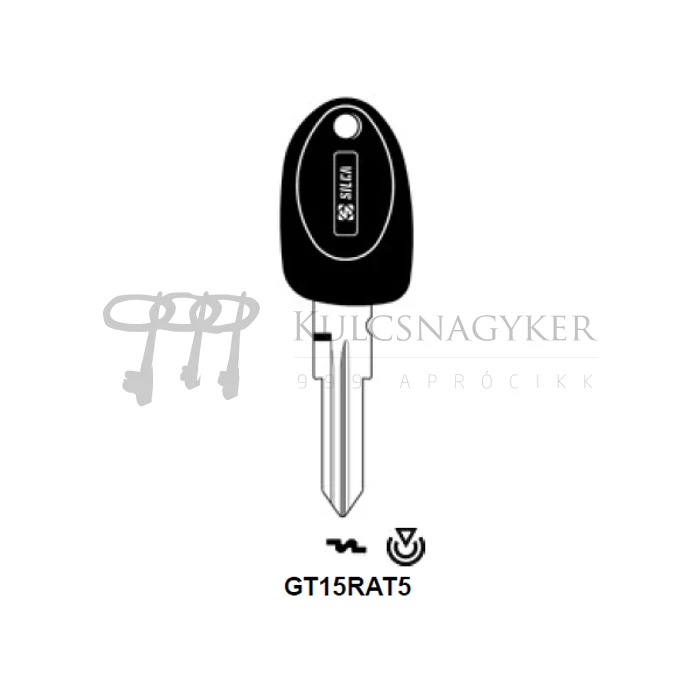 T.GT15RAT5 FI-13P2    chip nélkül   JMA