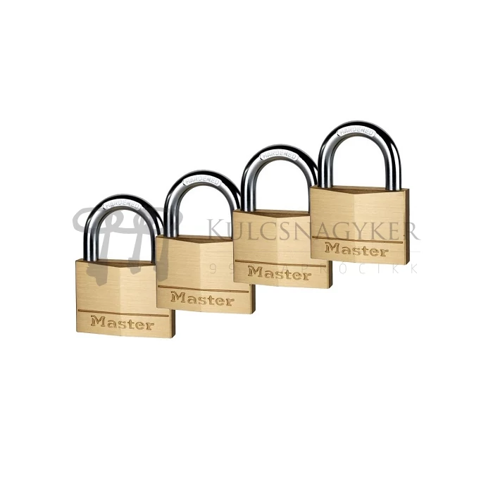 Masterlock 140 EURQ 40 MM 4 azonos lakat
