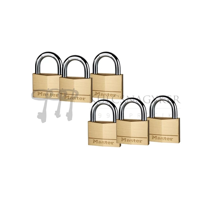 LAKAT MASTERLOCK 140SIX 40MM 6 azonos