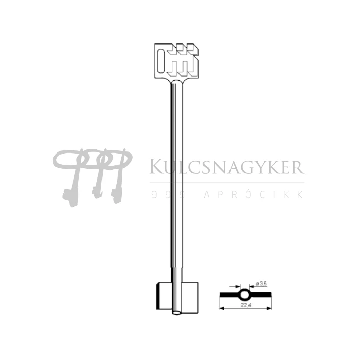 MAUER 88801/0001 164mm 23,1/3,6