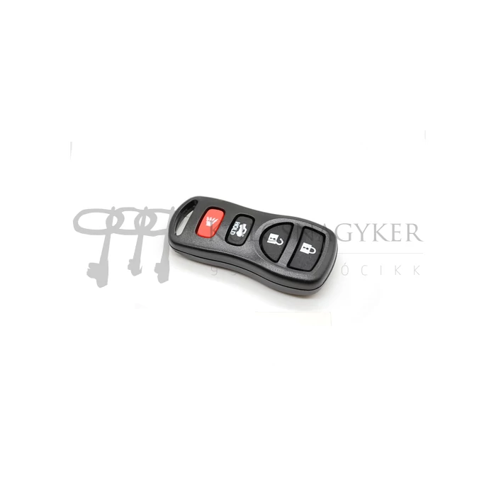 NISSAN távirányító ház 4 gombos