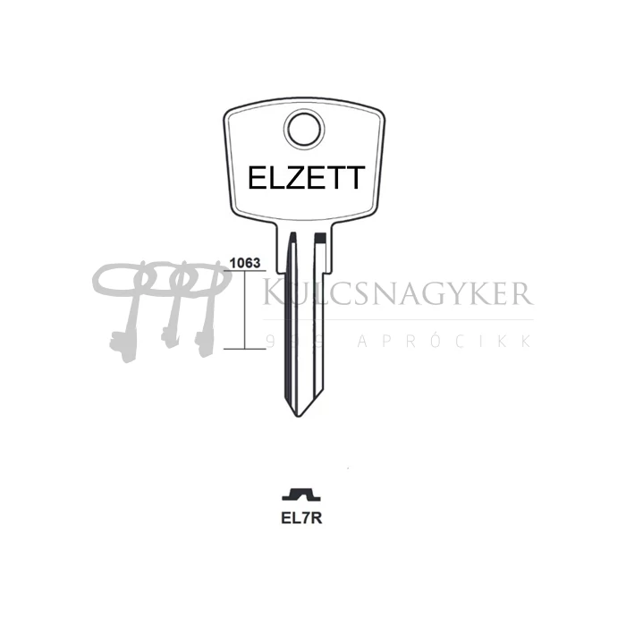 753 kicsi EL-7R Gyári Elzett