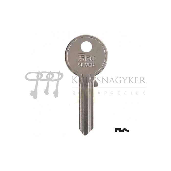 ISEO SILVER F3 gyári nyerskulcs