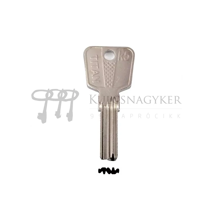 TITAN K5 nyerskulcs