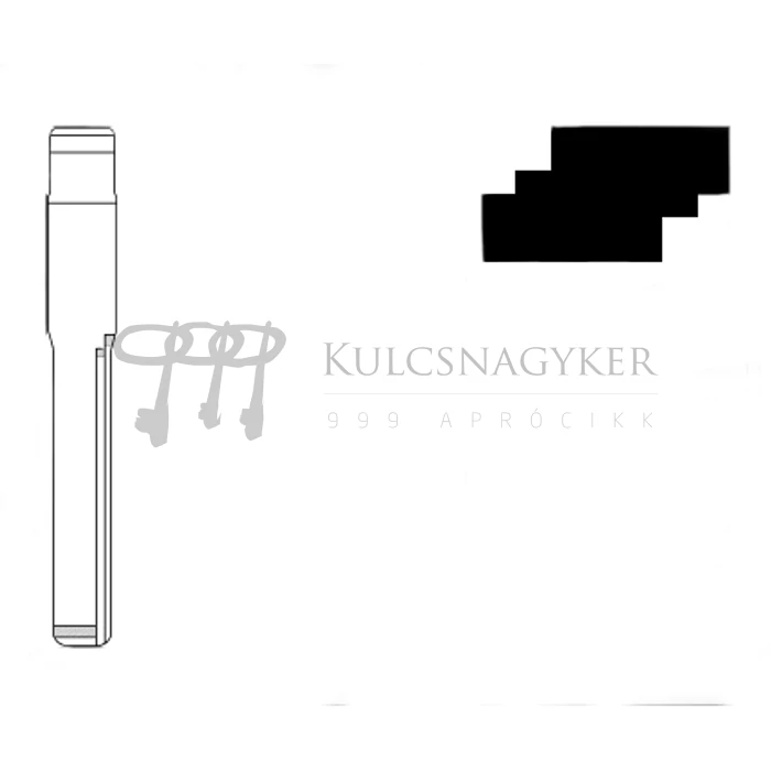 BICSKAKULCS PENGE HU64T          20