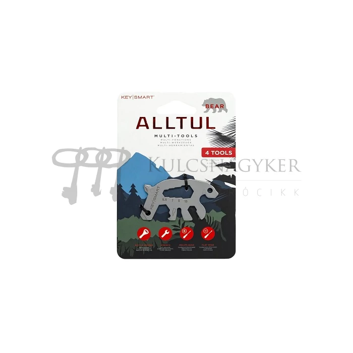 KeySmart tartozék - Alltul Multiszerszám Bear