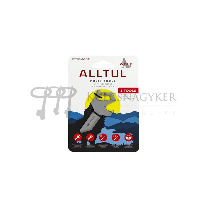 KeySmart Alltul Multiszerszám Wolf