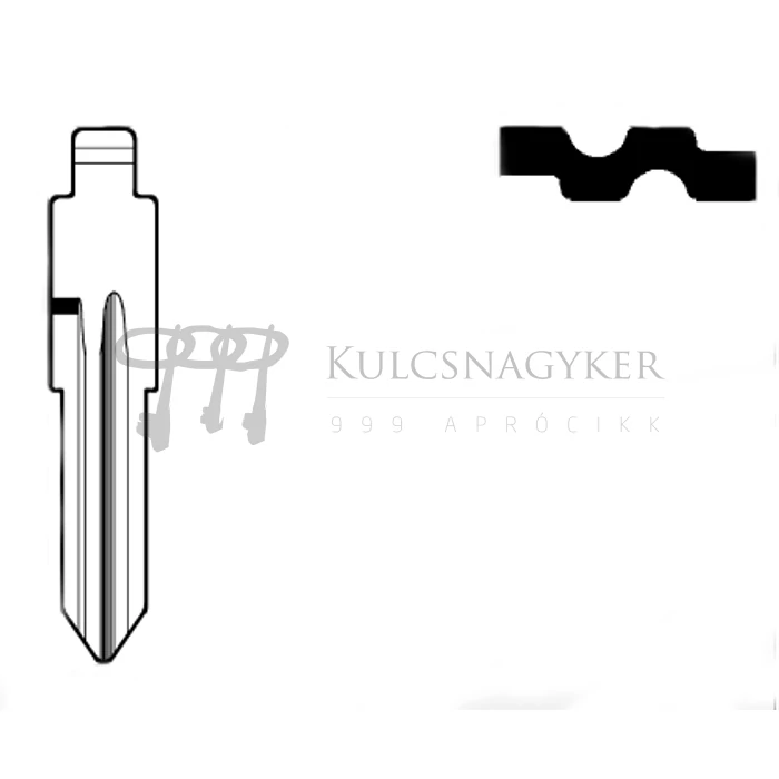 BICSKAKULCS PENGE YM28T