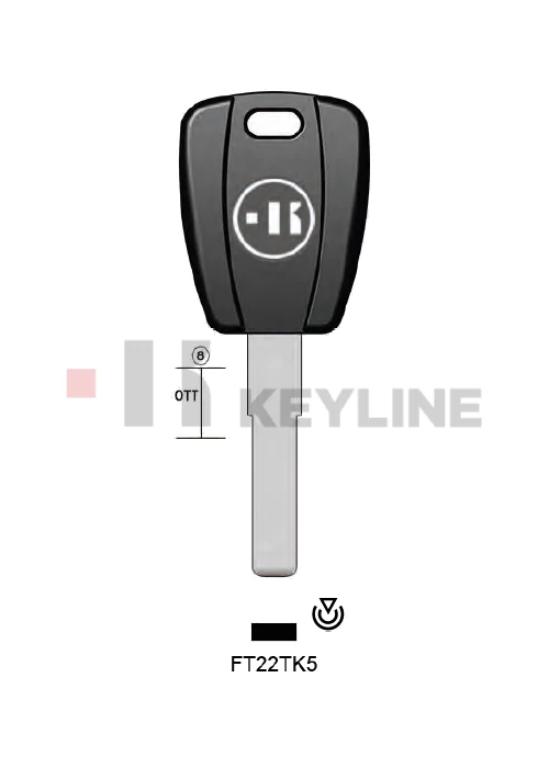 SIP22TE (FT22TK5 Keyline) chip nélkül