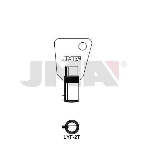 LYF-2T CSŐKULCS JMA