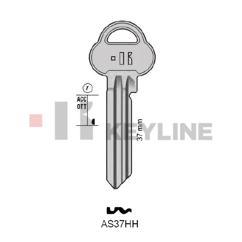 ASS52R (AS37HH Keyline)