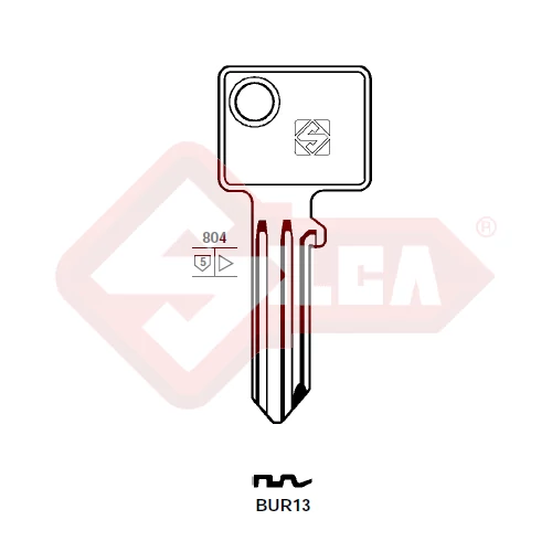 BUR13 (Silca)