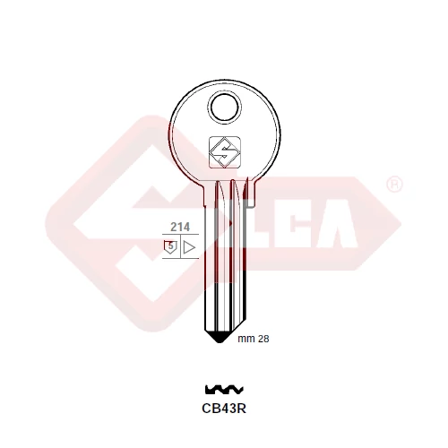 CB43R (Silca)